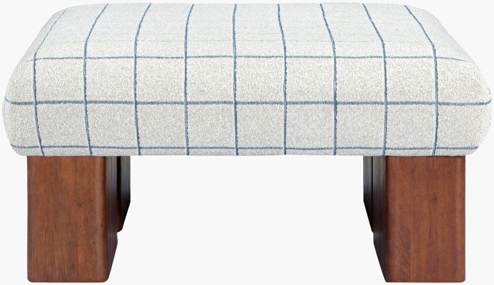 Surya Mirava MIRA-001 18"H x 36"W x 36"D Bench/Ottoman/Stool