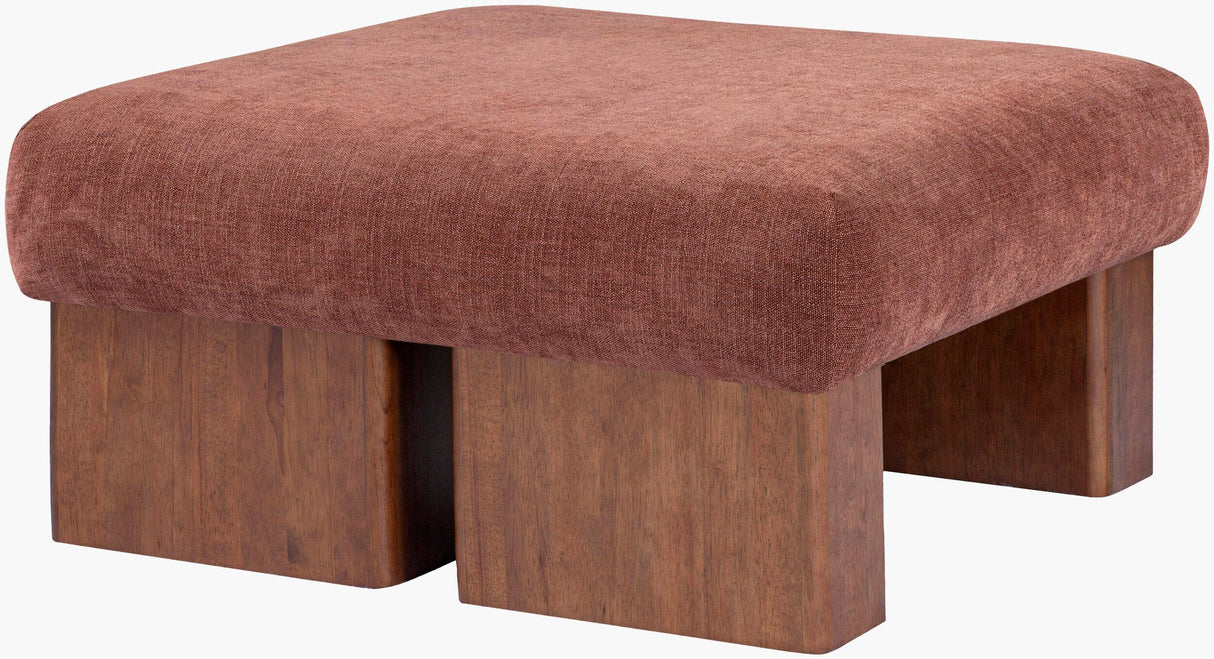 Surya Mirava MIRA-003 18"H x 36"W x 36"D Bench/Ottoman/Stool