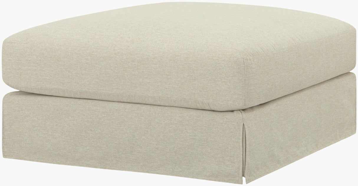 Surya Elenora NORA-003 18"H x 36"W x 36"D Bench/Ottoman/Stool