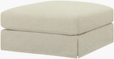 Surya Elenora NORA-003 18"H x 36"W x 36"D Bench/Ottoman/Stool