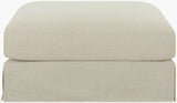 Surya Elenora NORA-003 18"H x 36"W x 36"D Bench/Ottoman/Stool
