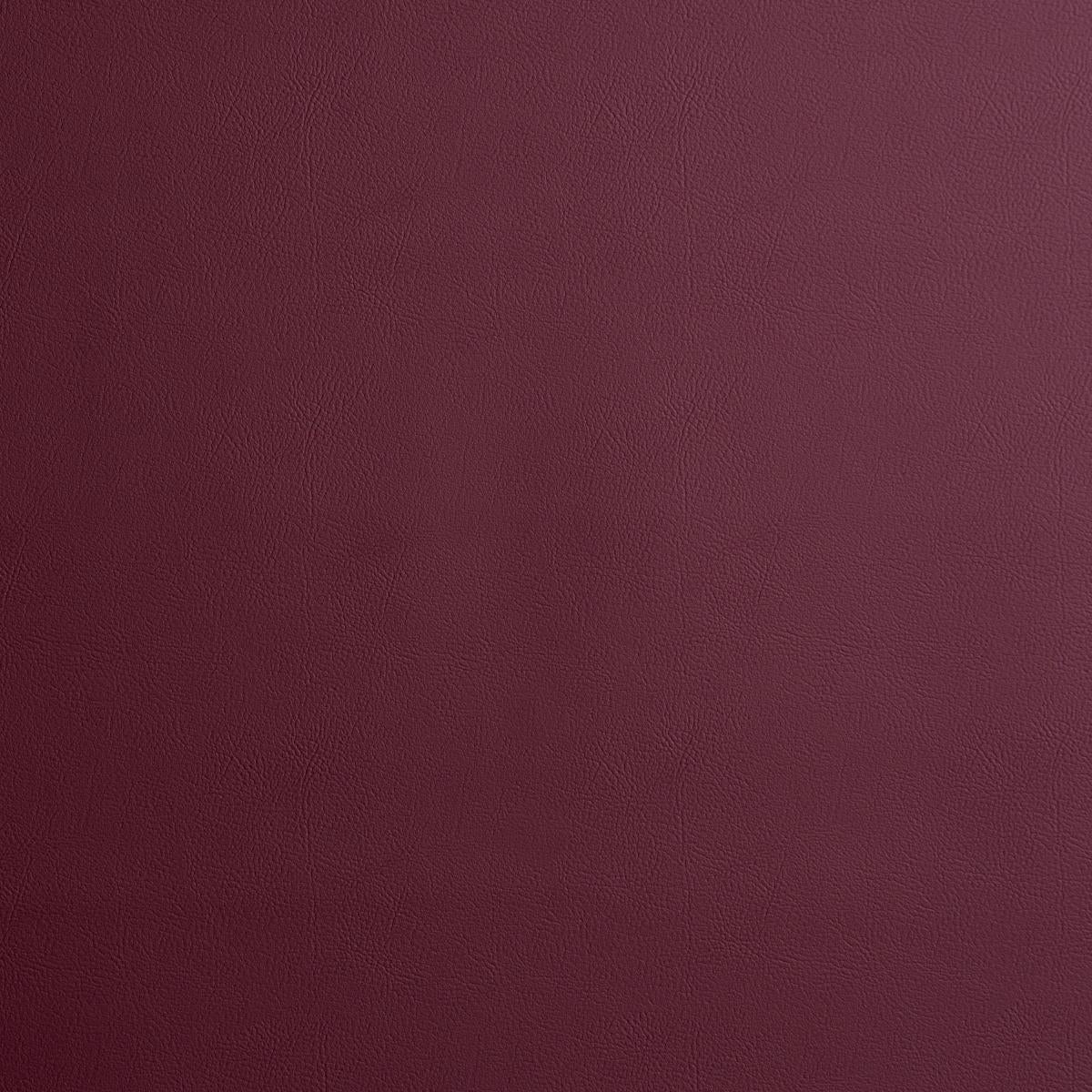 Schumacher Vegan Leather Indoor/Outdoor Merlot Fabric