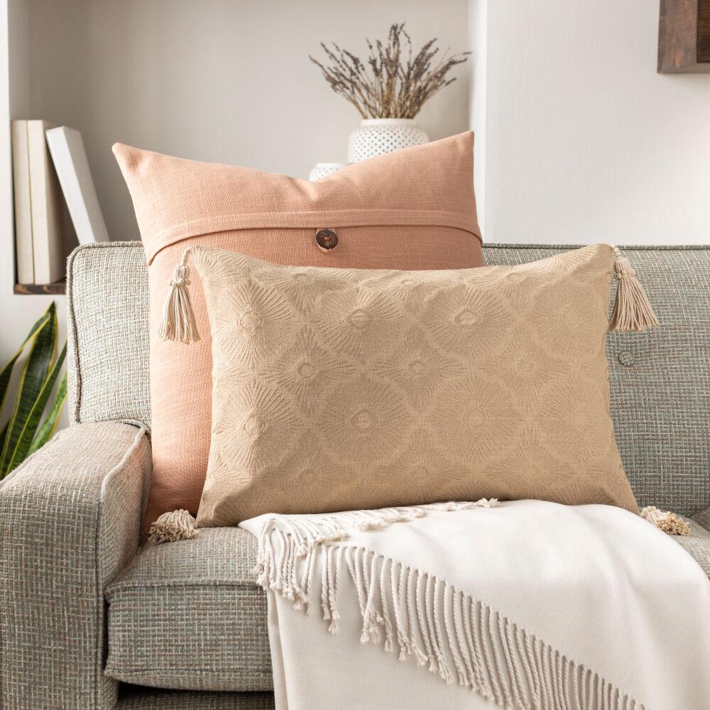 Surya Accra ACA-002 13"L x 20"W Pillow