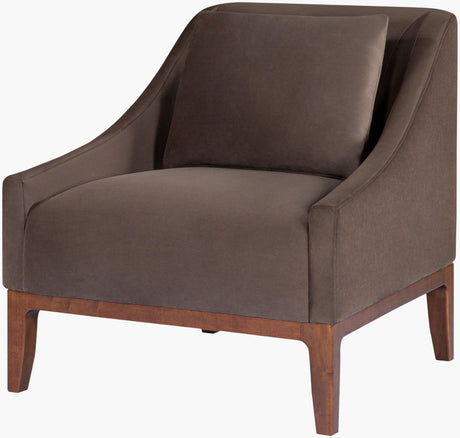 Surya Casey CASE-001 32"H x 31"W x 34"D Accent Chair