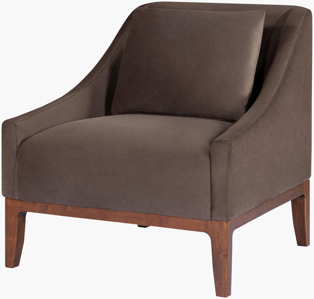 Surya Casey CASE-001 32"H x 31"W x 34"D Accent Chair