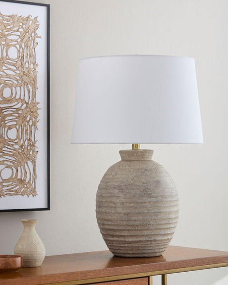 Surya Hudun HDU-001 26"H x 18"W x 18"D Table Lighting