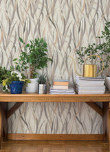 A-Street Prints Springhill Willoughby Neutral Wallpaper