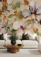 A-Street Prints Springhill Florian Lavender Wallpaper