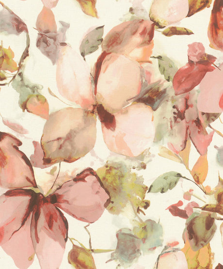 A-Street Prints Springhill Liliana Pink Wallpaper