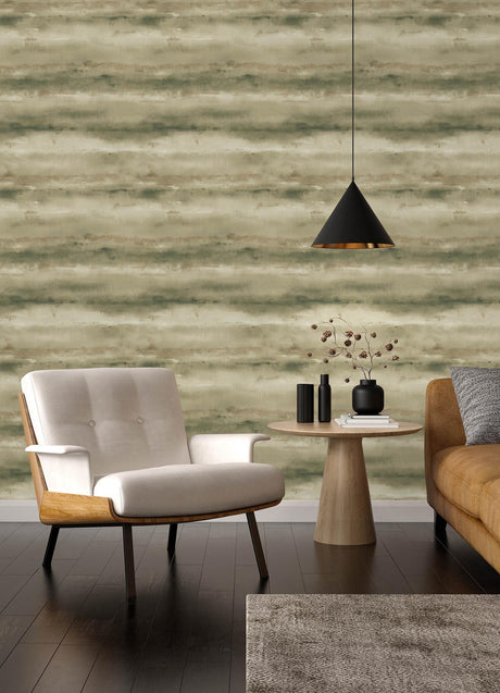 A-Street Prints Springhill Ayla Green Wallpaper