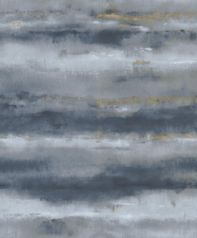 A-Street Prints Springhill Ayla Indigo Wallpaper