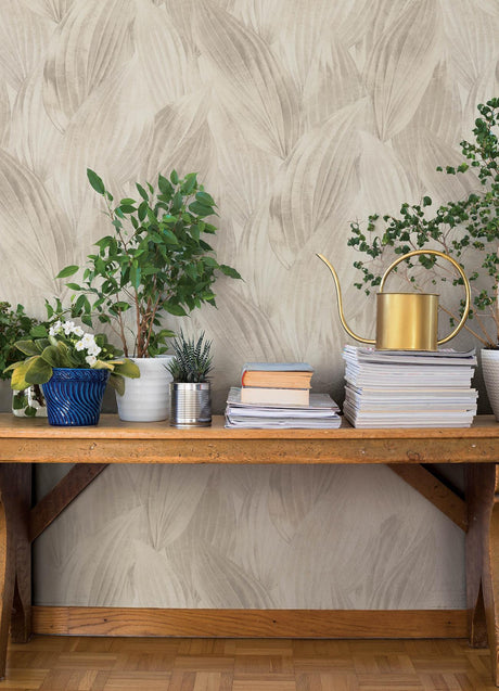 A-Street Prints Springhill Melora Light Grey Wallpaper