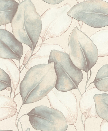 A-Street Prints Springhill Evanthe Aqua Wallpaper