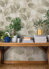 A-Street Prints Springhill Evanthe Sage Wallpaper