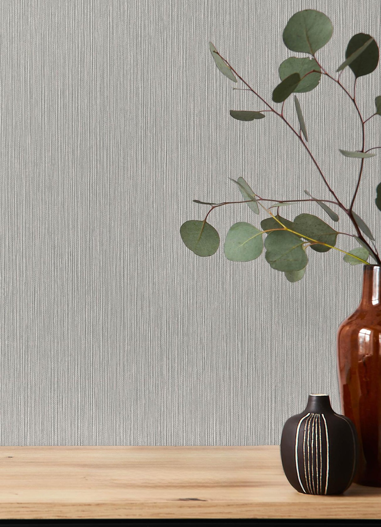 A-Street Prints Springhill Oren Grey Wallpaper