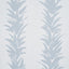 Schumacher X Backdrop White Lotus Cool Gray Wallpaper