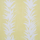 Schumacher X Backdrop White Lotus Light Yellow Wallpaper