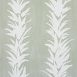 Schumacher X Backdrop White Lotus Cool Green Wallpaper