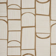 Schumacher X Backdrop Bloomsbury Teak Wallpaper