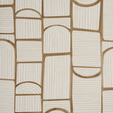 Schumacher X Backdrop Bloomsbury Teak Wallpaper
