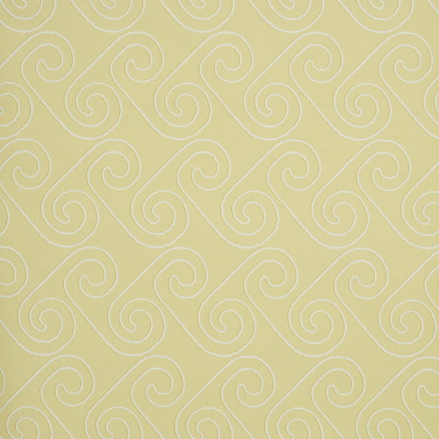 Schumacher X Backdrop Fortuna Light Yellow Wallpaper