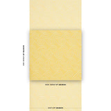 Schumacher X Backdrop Fortuna Light Yellow Wallpaper