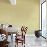 Schumacher X Backdrop Fortuna Light Yellow Wallpaper