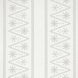 Schumacher X Backdrop The Pearlies Silver Wallpaper