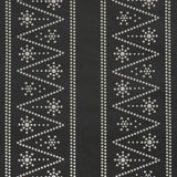 Schumacher X Backdrop The Pearlies Black Wallpaper