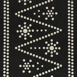 Schumacher X Backdrop The Pearlies Black Wallpaper