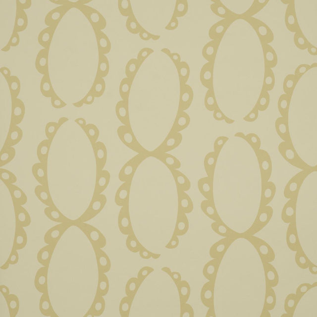 Schumacher X Backdrop The Saints Soft Gold Wallpaper