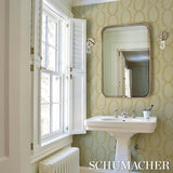 Schumacher X Backdrop The Saints Soft Gold Wallpaper