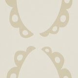 Schumacher X Backdrop The Saints Warm White Wallpaper