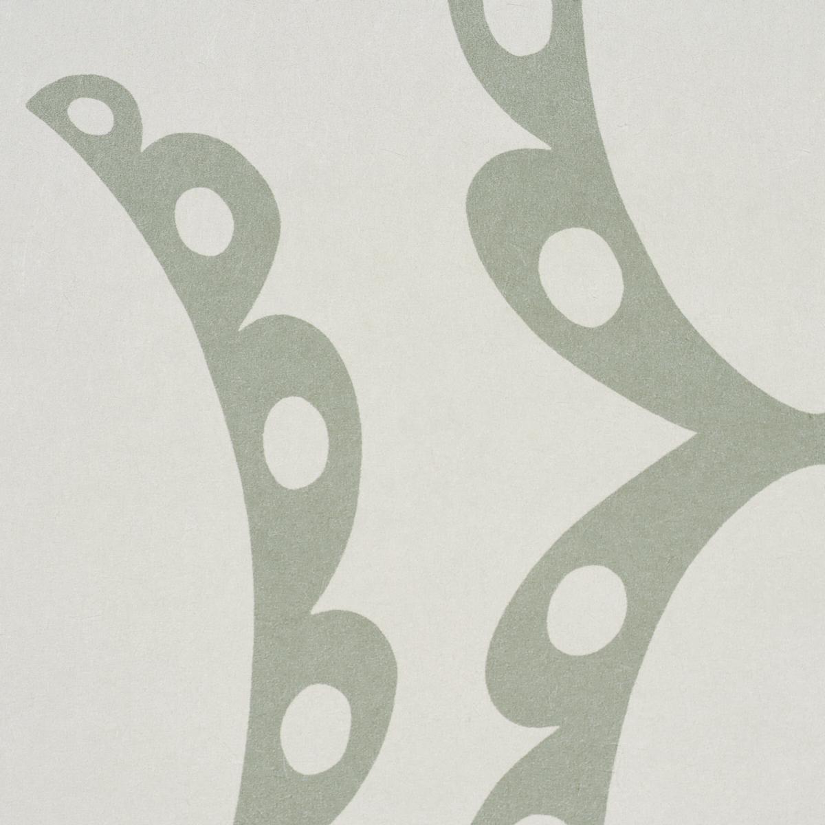 Schumacher X Backdrop The Saints Cool Green Wallpaper