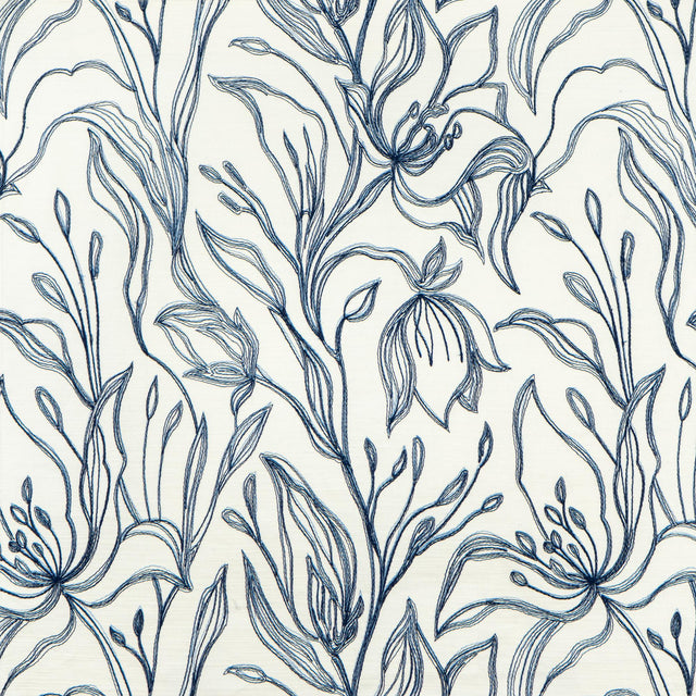 Maxwell HONFLEUR #507 ROYAL Drapery Fabric