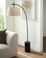 Surya Cadenza CNZ-003 65"H x 17"W x 17"D Floor Lighting