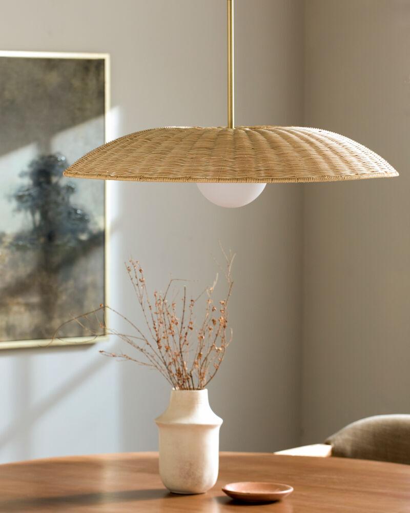 Surya Naseby NSB-001 32"L x 32"W x 24"H Ceiling Lighting