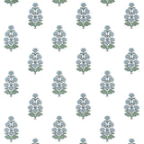 Thibaut Audrey Blue Wallpaper