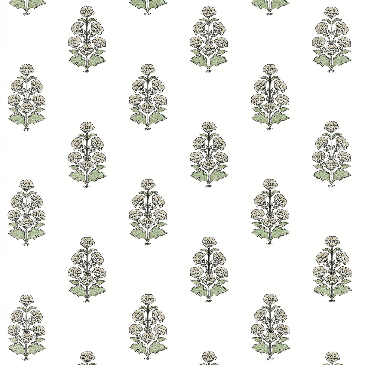Thibaut Audrey Beige Wallpaper