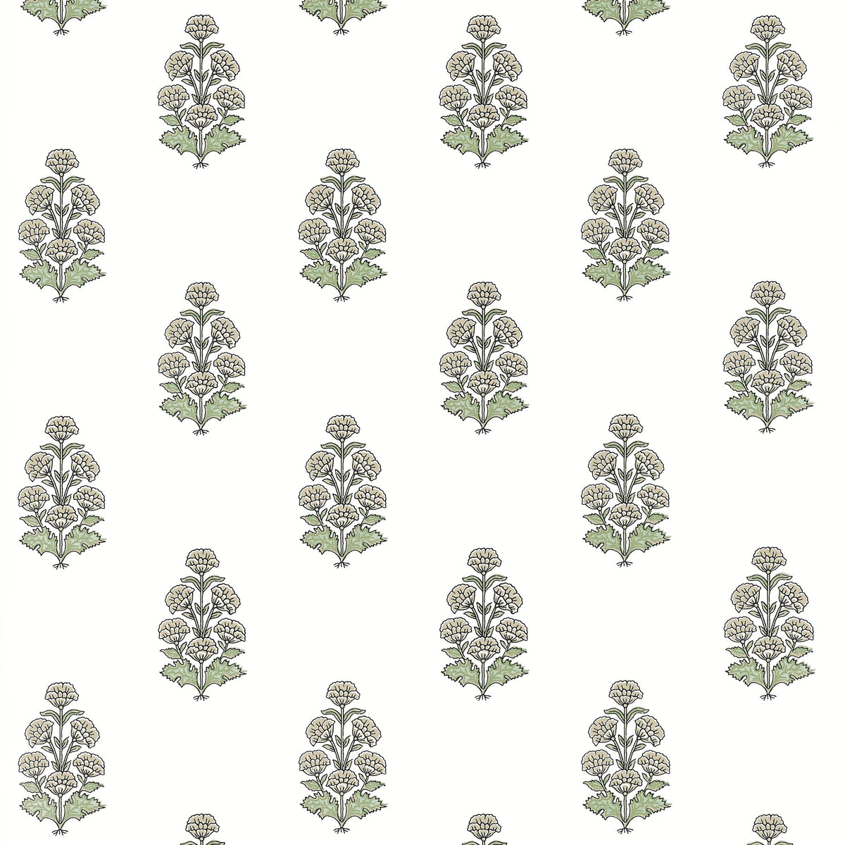 Thibaut Audrey Beige Wallpaper