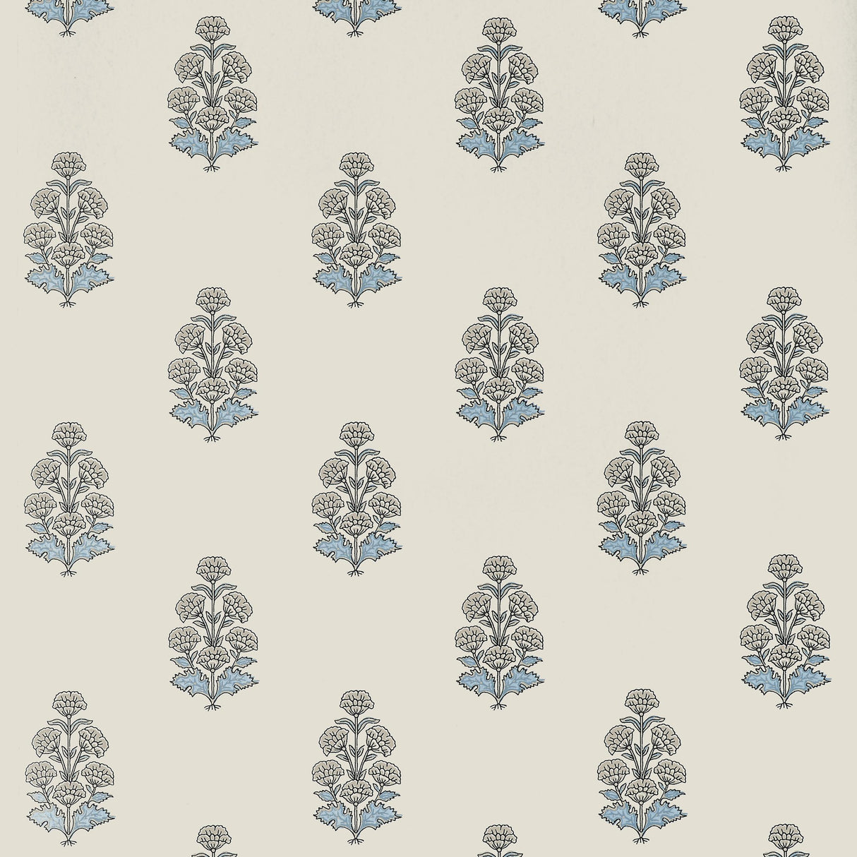 Thibaut Audrey Spa Blue Wallpaper