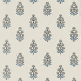 Thibaut Audrey Spa Blue Wallpaper