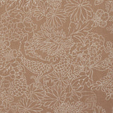 Schumacher Chiang Mai Dragon Silhouette Mediterrean Spice Fabric
