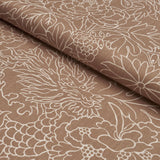 Schumacher Chiang Mai Dragon Silhouette Mediterrean Spice Fabric