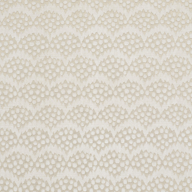 Schumacher Pollen Cut Velvet Almond Dust Fabric