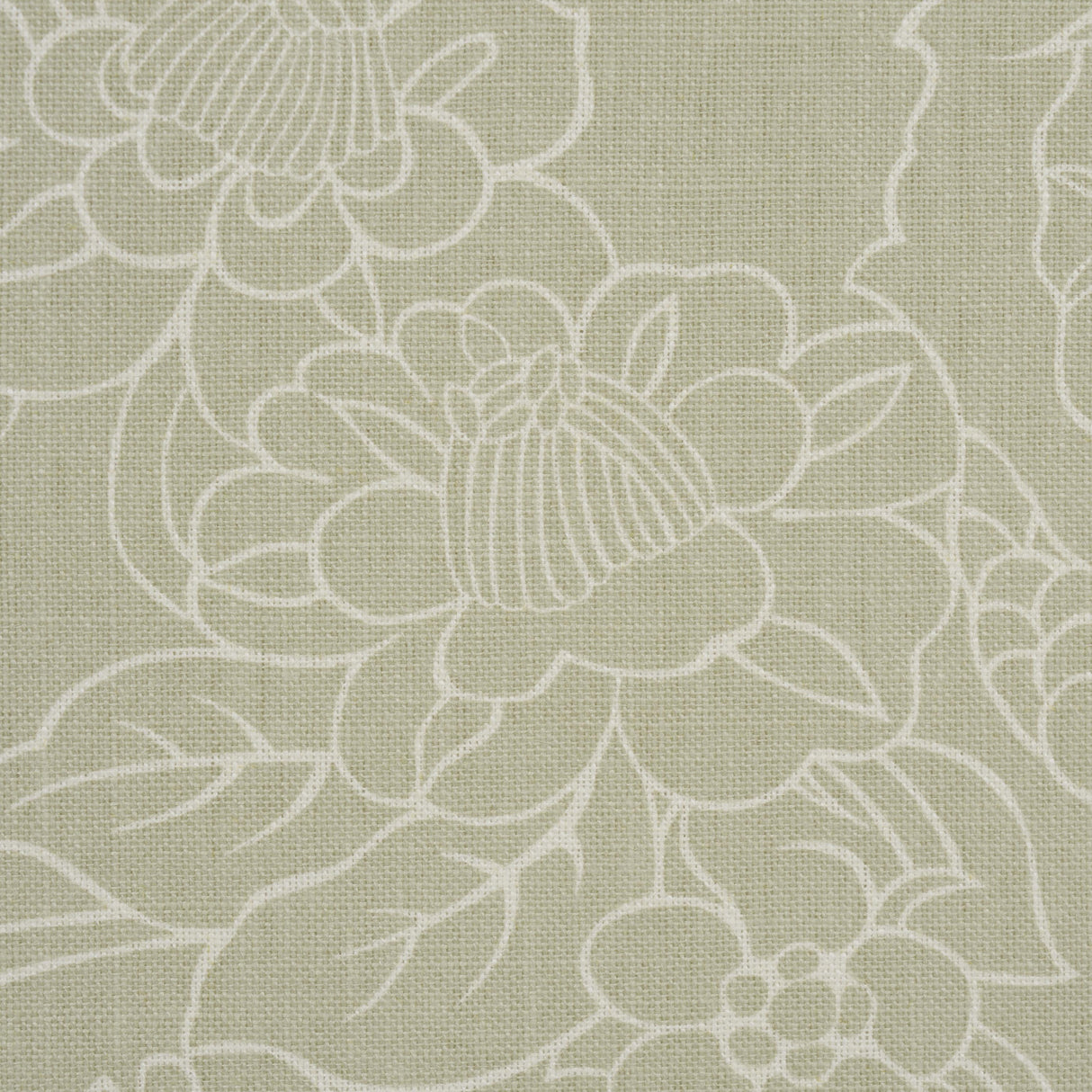 Schumacher Chiang Mai Dragon Silhouette Almond Dust Fabric