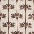 Schumacher A Palm Is A Palm Print Chocolate Meets Tobacco Fabric