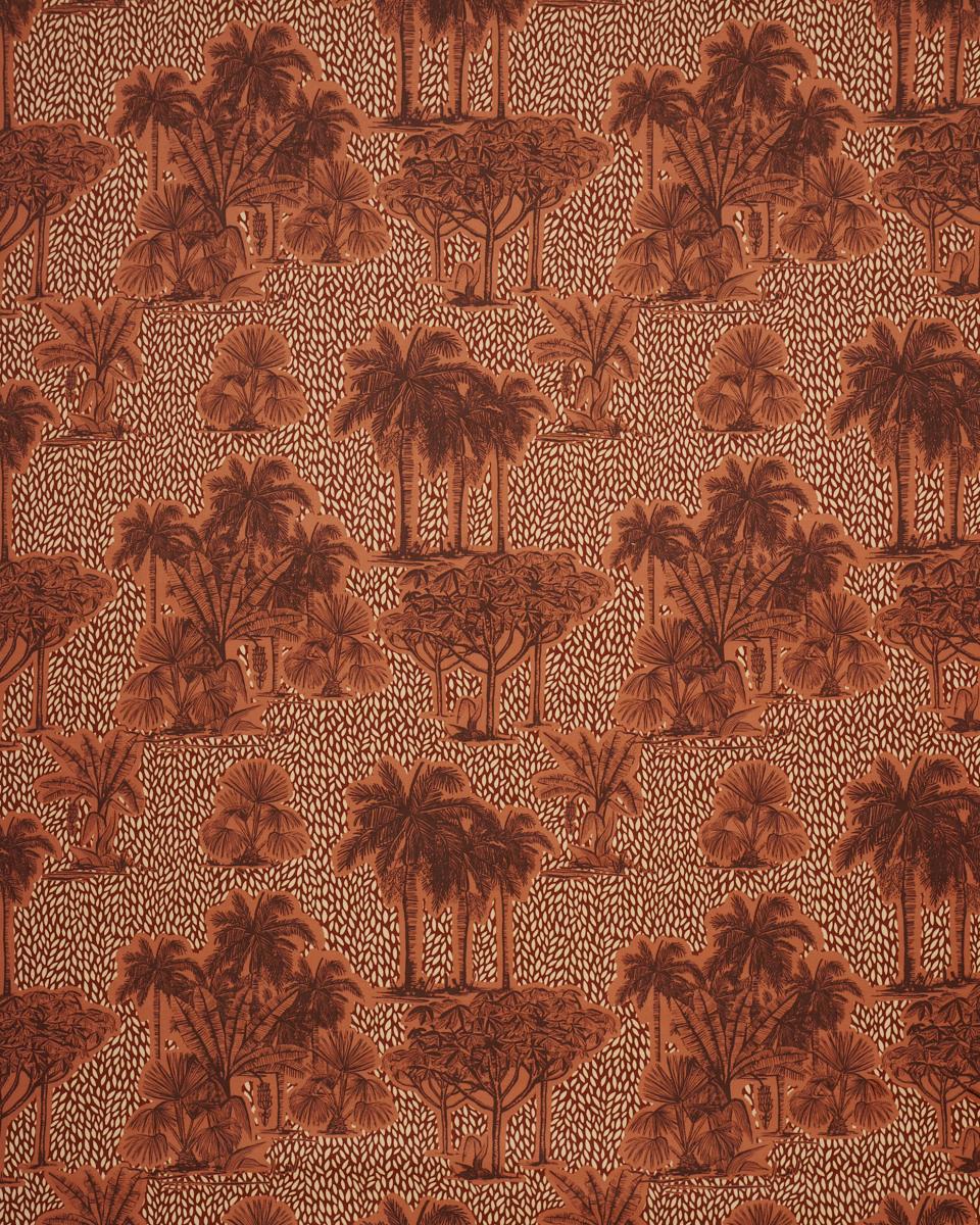 Schumacher Tropical Safari Print Sunset In Los Llanos Fabric