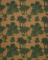 Schumacher Tropical Safari Print Orinoco Verdant Oasis Fabric
