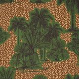Schumacher Tropical Safari Print Orinoco Verdant Oasis Fabric